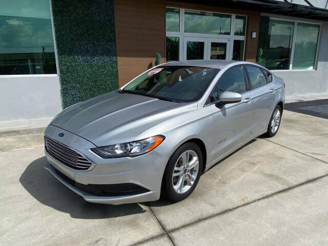 2018 Ford Fusion Hybrid for sale at Sonydam Auto Sales Orlando in Orlando, FL