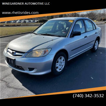 2004 Honda Civic for sale at WINEGARDNER AUTOMOTIVE LLC in New Lexington OH