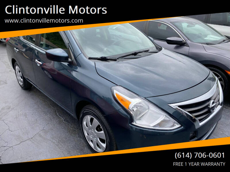 2016 Nissan Versa for sale at Clintonville Motors in Columbus OH