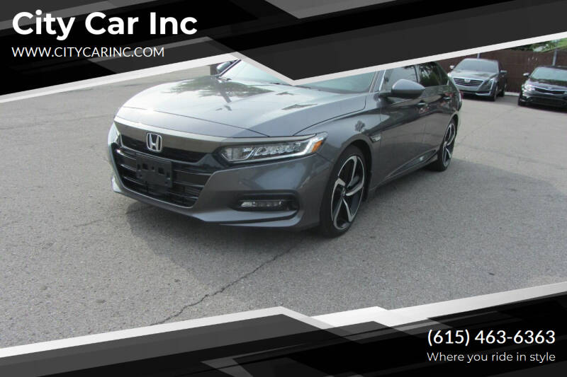 2020 Honda Accord for sale at City Car Inc in Nashville TN