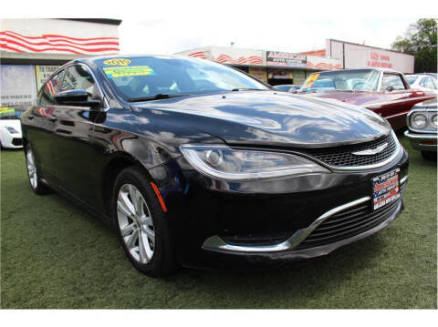 2015 Chrysler 200 for sale at MERCED AUTO WORLD in Merced CA