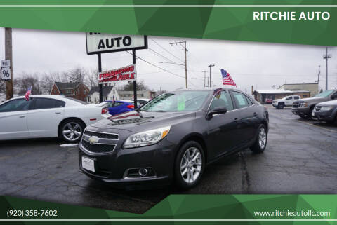 2013 Chevrolet Malibu for sale at Ritchie Auto in Appleton WI