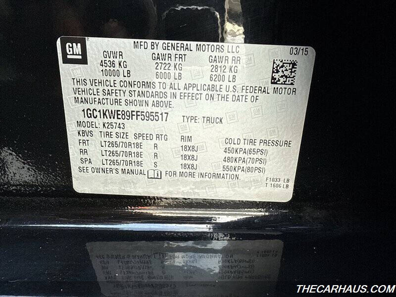 2015 Chevrolet Silverado 2500HD