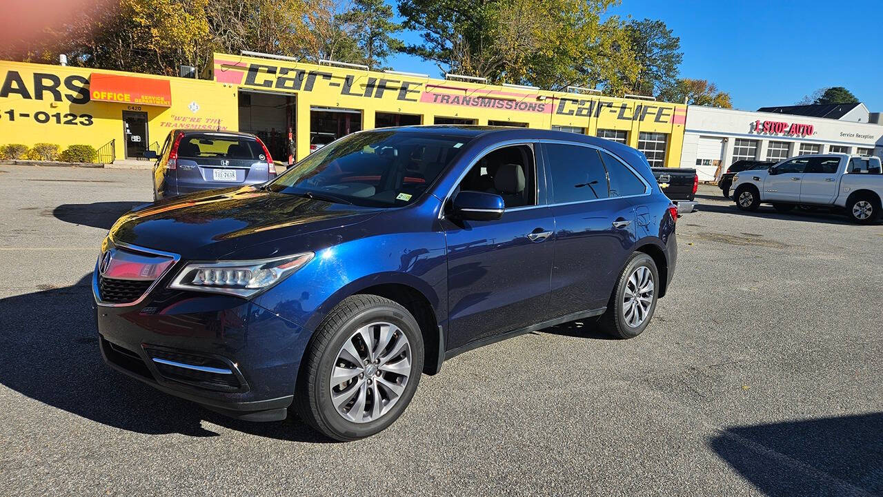 2014 Acura MDX for sale at Luxury Auto Sales, Inc in Norfolk, VA