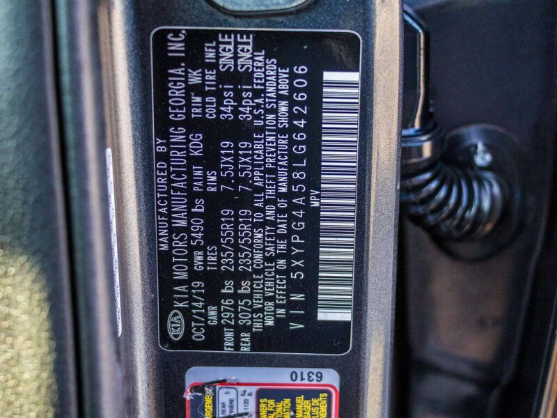 2020 Kia Sorento S V6