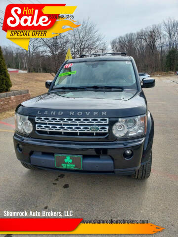 2013 Land Rover LR4 for sale at Shamrock Auto Brokers, LLC in Belmont NH