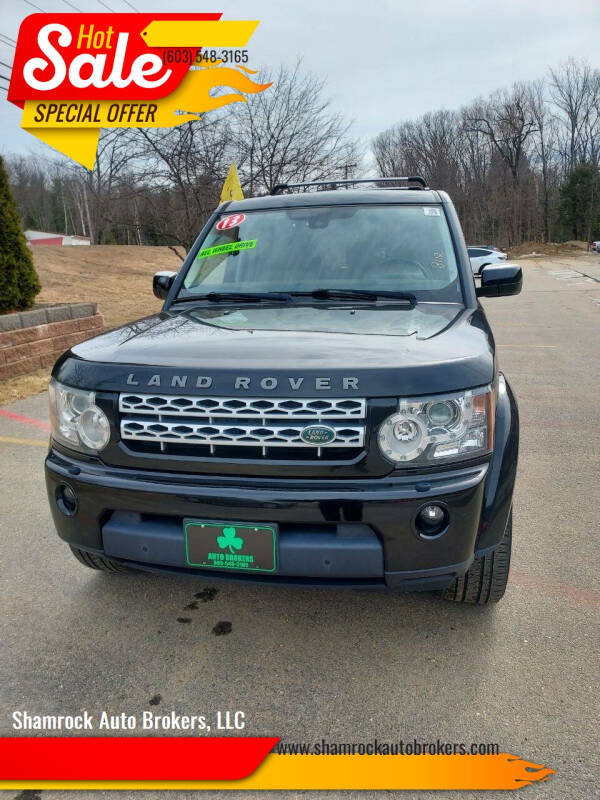 2013 Land Rover LR4 for sale at Shamrock Auto Brokers, LLC in Belmont NH