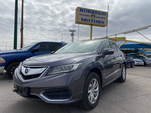 2017 Acura RDX for sale at Borrego Motors in El Paso TX