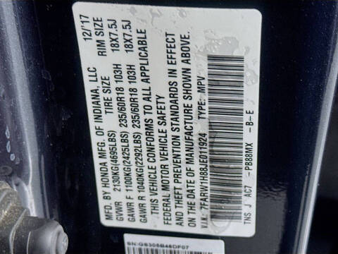 2018 Honda CR-V EX-L