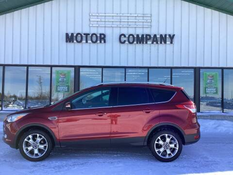 2014 Ford Escape for sale at Olson Motor Company in Morris MN