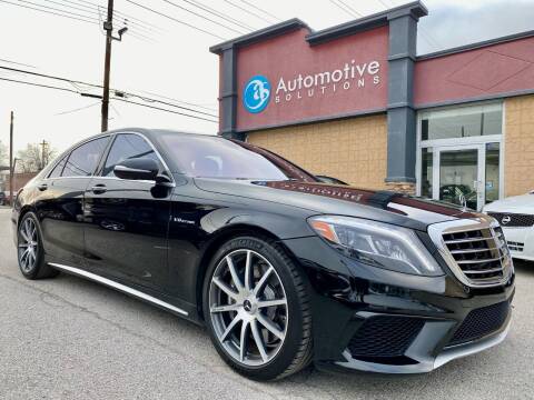 2014 Mercedes-Benz S-Class for sale at Automotive Solutions in Louisville KY