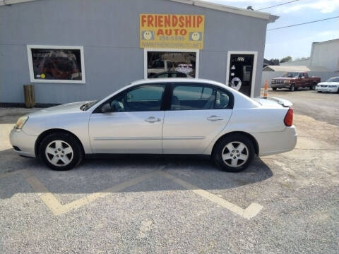 2005 Chevrolet Malibu for sale at Friendship Auto Sales in Broken Arrow OK