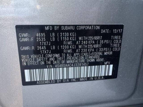 2018 Subaru Outback 2.5i