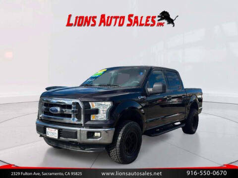 2015 Ford F-150 for sale at LIONS AUTO SALES in Sacramento CA