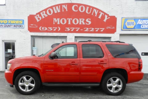 2011 Chevrolet Tahoe for sale at Brown County Motors in Russellville OH