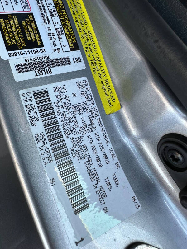 2015 Toyota Tundra SR5