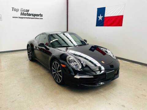 2013 Porsche 911 for sale at Top Gear Motorsports LLC in Houston TX