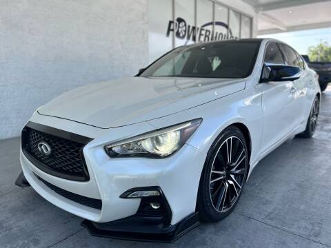 2018 Infiniti Q50 for sale at Powerhouse Automotive in Tampa FL