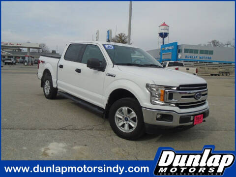 2020 Ford F-150 for sale at DUNLAP MOTORS INC in Independence IA