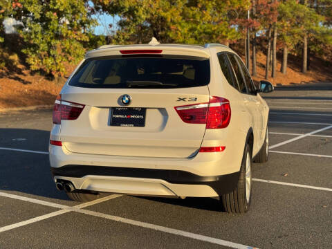 2017 BMW X3 sDrive28i