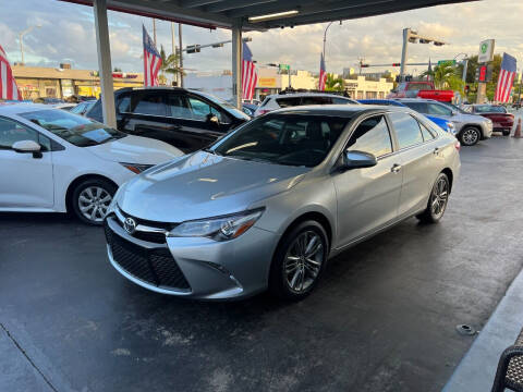 2017 Toyota Camry for sale at American Auto Sales in Hialeah FL