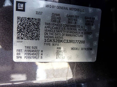 2018 GMC Yukon SLT