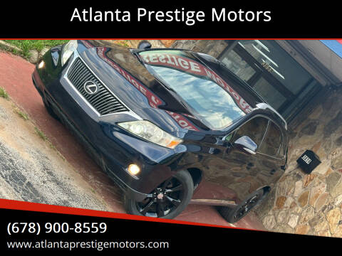 2010 Lexus RX 350 for sale at Atlanta Prestige Motors in Decatur GA