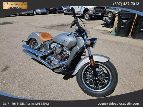 2016 Indian Motorcycle Scout for sale at COUNTRYSIDE AUTO INC in Austin MN