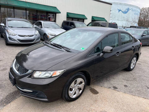 2013 Honda Civic for sale at Sharpest Cars in Norfolk VA