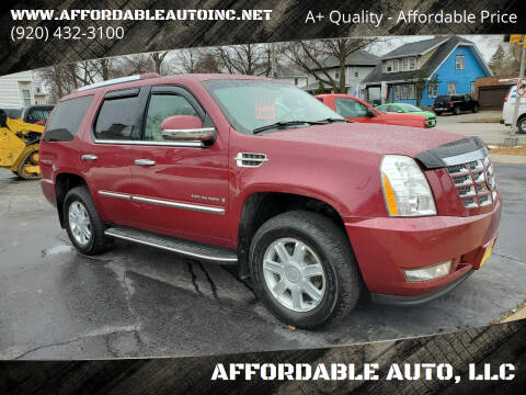 2007 Cadillac Escalade for sale at AFFORDABLE AUTO, LLC in Green Bay WI