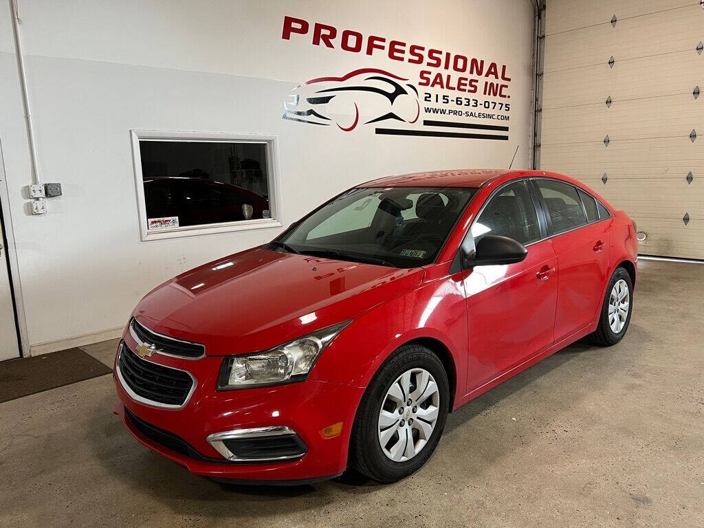 2015 Chevrolet Cruze for sale at Professional Sales Inc in Bensalem, PA