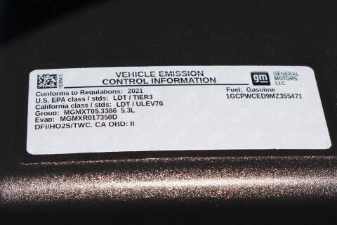 2021 Chevrolet Silverado 1500