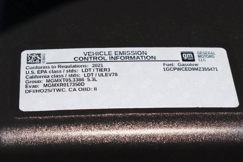 2021 Chevrolet Silverado 1500