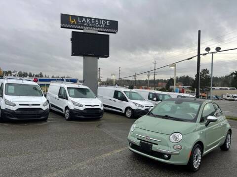 2013 FIAT 500 for sale at Lakeside Auto in Lynnwood WA
