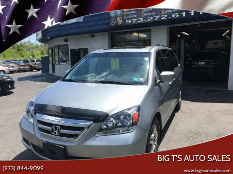 2006 Honda Odyssey for sale at Big T's Auto Sales in Belleville NJ