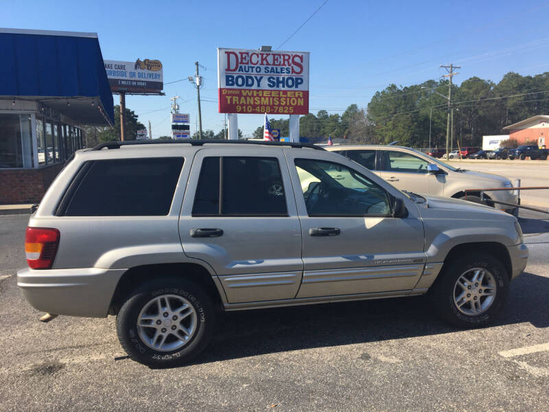 2004 Jeep Grand Cherokee for sale at Deckers Auto Sales Inc in Fayetteville NC