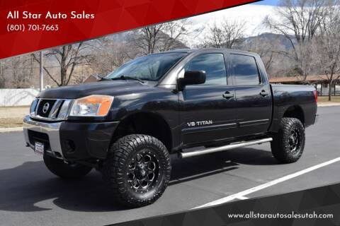 2011 Nissan Titan for sale at All Star Auto Sales in Pleasant Grove UT