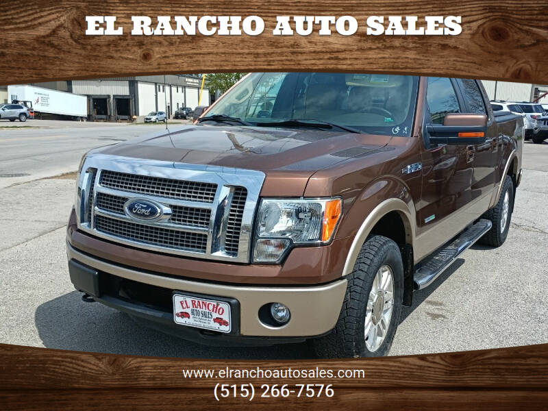 2012 Ford F-150 for sale at El Rancho Auto Sales in Des Moines IA
