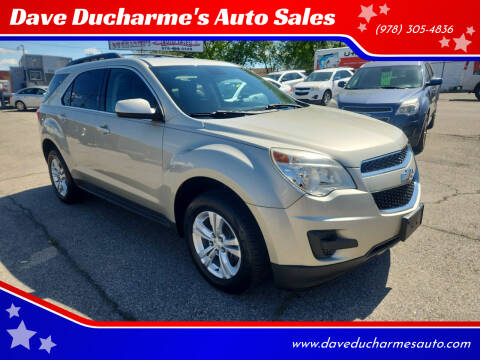2014 Chevrolet Equinox for sale at Dave Ducharme's Auto Sales in Lowell MA