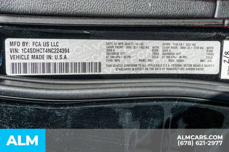 2022 Dodge Durango R/T