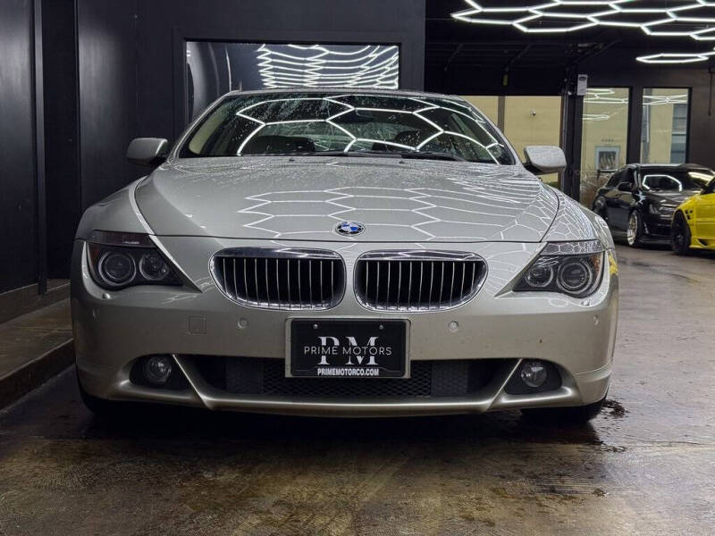 2007 BMW 6 Series 650i