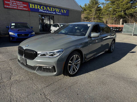 2019 BMW 7 Series for sale at Broadway Motoring Inc. in Ayer MA