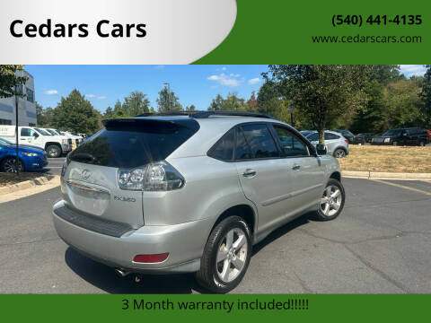 2007 Lexus RX 350 for sale at Cedars Cars in Chantilly VA