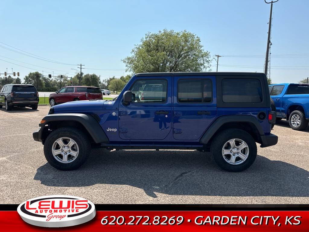 2020 Jeep Wrangler Unlimited for sale at Lewis Chevrolet of Garden City in Garden City, KS