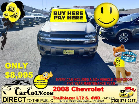 2008 Chevrolet TrailBlazer for sale at The Car Company - Buy Here Pay Here in Las Vegas NV