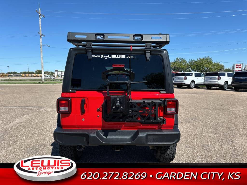 2021 Jeep Wrangler Unlimited for sale at Lewis Chevrolet of Garden City in Garden City, KS