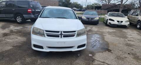 2014 Dodge Avenger for sale at Anthony's Auto Sales of Texas, LLC in La Porte TX
