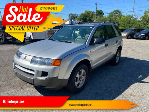 2003 Saturn Vue for sale at NJ Enterprises in Indianapolis IN