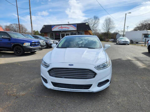 2015 Ford Fusion for sale at American Auto Sales LLC in Charlotte NC