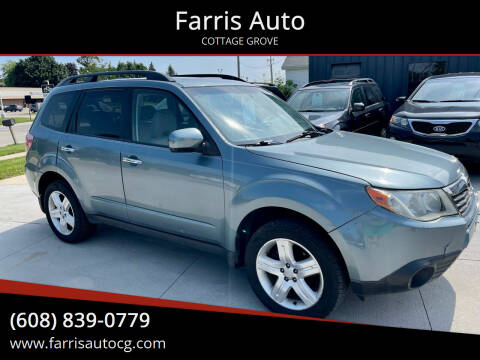 2009 Subaru Forester for sale at Farris Auto - Main Street in Stoughton WI